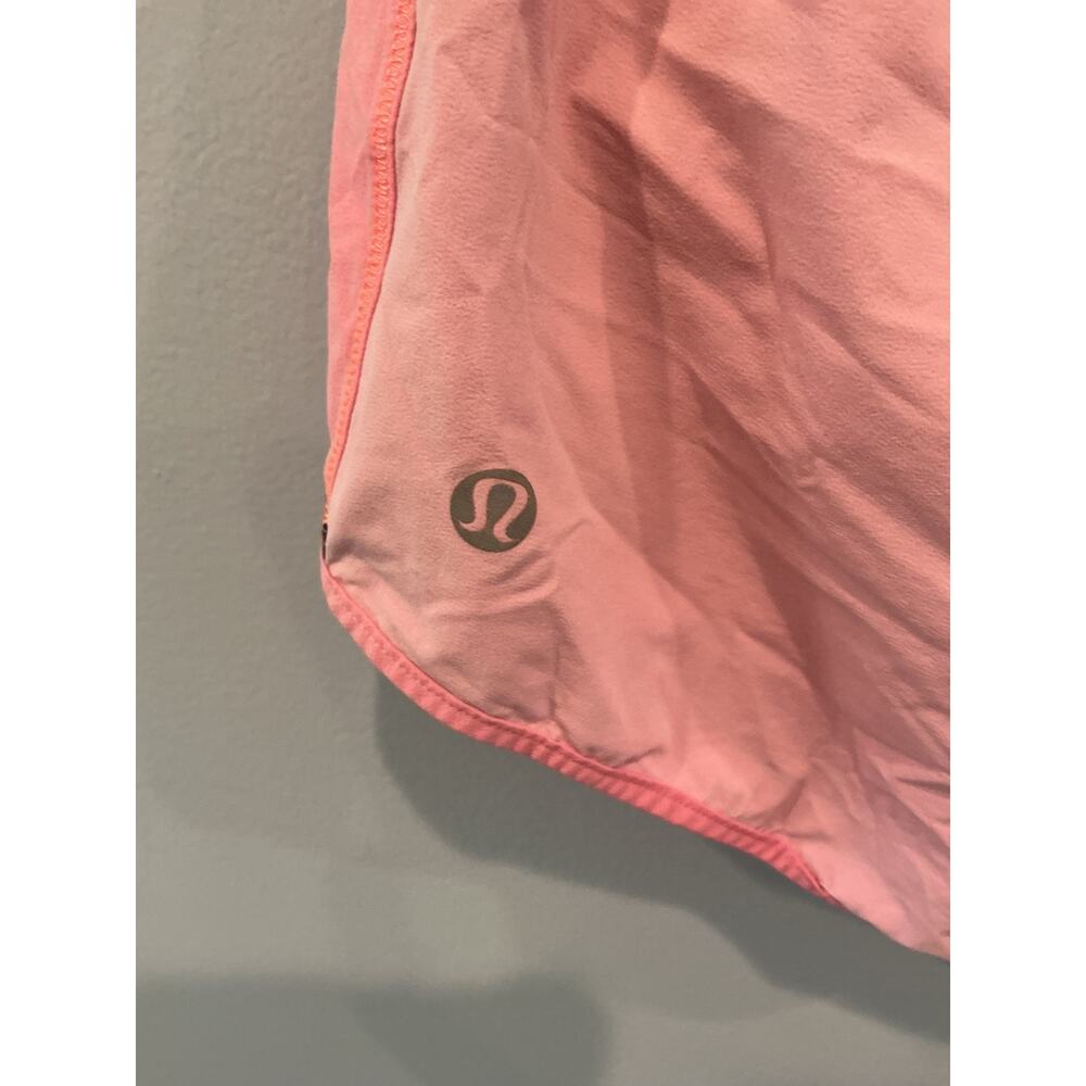 Lululemon Womens Pace Short Size 4 Pink Athleisure Running Gym Sports Casual - Picture 6 of 8